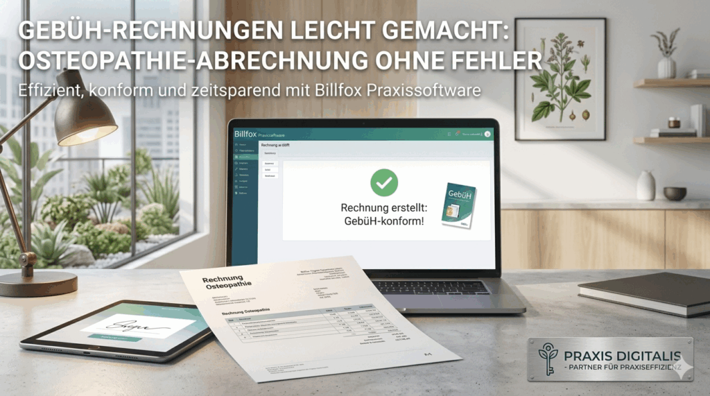 GebüH-konforme Rechnung